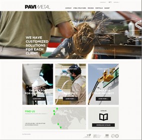 葡萄牙金属馆酷站欣赏